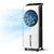 COSTWAY Evaporative Air Cooler, 3-in-1 Portable Swamp Cooler w/Fan & Humidifier, Air Cooling Fan w/ 360° Rotating Fan Blade