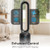 Comfort Zone 40-Inch Bladeless Tower Fan for Bedroom – Quiet Standing Fan with Remote Control, 9H Timer