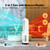 Bladeless Tower Fan, 1400W Space Heater & 40W Cooler Fan Combo with Remote, 80°Oscillation, 8 Speeds and 3 Heating Modes