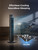 PELONIS 40 inch Bladeless Tower Fan for Bedroom, Standing Fan with Remote Control, 26ft/s, 90° Oscillation, 3 Speed Settings