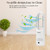 Hiluce Bladeless Fan for Bedroom,Tower Cooling Fan,20dB Quiet,Standing Fans with Remote