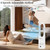Hiluce Bladeless Fan for Bedroom,Tower Cooling Fan,20dB Quiet,Standing Fans with Remote