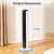 Antarctic Star 37-Inch Bladeless Portable Tower Fan 80°Oscillating,Quiet Cooling with 12H Timer Remote Control