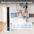 Antarctic Star 37-Inch Bladeless Portable Tower Fan 80°Oscillating,Quiet Cooling with 12H Timer Remote Control