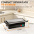 Panini Press Grill, 1000W Sandwich Maker with Non-Stick Coated Plates