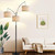 Dimmable Floor Lamp - 3 Lights Arc Floor Lamps for Living Room, 1000LM Modern Tall Standing Lamp With Beige Shades & Heavy Base