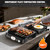 CATTLEMAN Panini Grill Press Sandwich Maker with Removable Plates