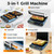 Happygrill 3 in 1 Panini Press Electric Indoor Grill & Sandwich Maker