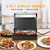 Panini Press Sandwich Maker, Aigostar 1000W Sandwich Press Grill with Non-Stick Coated Plates