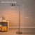 O'Bright Nova - Adjustable Floor Lamp with Flexible Gooseneck and Rotatable Shade, E26 Socket, 10-Inch Base - Ideal for Reading, Bedside