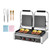 VEVOR Commercial Panini Grill, 3600W Electric Sandwich Panini Maker