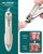 4Pcs Nail Clipper Set, Upgraded Anti-Splash Nail Clippers with Nail File and Tweezers