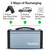 FF Flashfish 110V 300W Solar Generator 222Wh Portable Power Station CPAP Battery Recharged By Solar Panel 