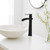 Faucet Waterfall Matte Black Bathroom Faucets Single Hole Single Handle