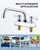 Faucet,Laundry Room Faucets for Utility Sink 4 inch Center,8"