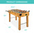 Best Choice Products 48in Foosball Table for Kids and Adults, Game Room Arcade Soccer Game Table w/ 2 Balls