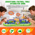 Mini Foosball Table Game for Kids – Soccer Board Game, Portable Tabletop Pinball Interactive Sports Game