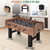 58 Inch Large Size Foosball Table Adult Size, Full Size Soccer Game Table w/2 Balls, Leg Levelers & Heavy-Duty Legs