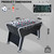 Foosball Table, 58" Competition Sized Soccer Table Game, Heavy Duty Arcade Game Table with 2 Balls for Adult