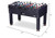 KICK Onyx 55" Foosball Table (Obsidian) – Full-Size Table Soccer for Adults – Includes Semi-Solid Steel Rods
