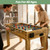 48 Inch Foosball Table, Football Arcade Soccer Game Table for Home, Office, Adult, and Kids