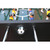 54-inch Soccer Table with American Sporty Design, Foosball Football Game Table for Kids Adults