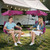 Northroad Folding Camping Chairs with Canopy Shade, Beach Chair w/Cup Holders, Armrests & Carry Bag for Outdoors Travel Sports Fishing, Purple