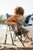 GCI Outdoor MaxRelax Pod Rocker Portable Rocking Chair & Outdoor Camping Chair, Royal Blue
