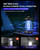 Ejonix Rechargeable Bug Zapper, Cordless Portable & Hanging Electric Mosquito & Fly Killer with Light for Indoor & Outdoor, Ideal for Backyard and Patio