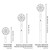 Rechargeable Electric Fly Swatter, Telescopic Handle with Rotating Head, 1200mAh Type-C Charging, Indoor & Outdoor Handheld Bug Zapper for Mosquitoes and Flies
