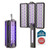 Flowtron 2-in-1 Tri-Fold Bug Zapper Racket | Portable Insect Killer with UV Light, 2100 Sq Ft Coverage, 3-Hour 2000mAh Rechargeable Battery, Compact Travel Design