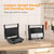 Panini Press Grill, Aigostar 1000W Sandwich Maker with Ceramic Non-stick Plates,