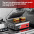 Commercial Electric Panini Grill,Hinged Auto Leveling Top Plate Panini Press