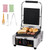Commercial Sandwich Make, 1800W Stainless Steel Countertop Panini Press Grill