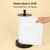 Paper Towel Holder Countertop, One-Hand Tear Stainless Steel Paper Towel