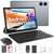 Android 16 Tablet with Keyboard, 11 Inch Tablet with Octa-Core & Gemini AI, 20GB RAM+128GB ROM (1TB Expandable), 13MP+8MP Dual Camera, 8800mAh, Wi-Fi 6, Widevine L1, 2-in-1 with Mouse & Stylus (Gray)