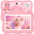 Kids Tablet 7IN Toddler Tablet for Kids, Children Tablets for Toddlers with Parental Controls, Camera, Shockproof Case, Kids Learning Apps Pre-installed Kid’s Educational Tablets for Boy Girl (pink)