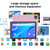 ICONLINK Android 15 Tablet 10 Inch, 12(3+9) GB RAM+64GB ROM, 2 in 1 Tablets with Keyboard Case Mouse Stylus, 1.8GHz Five-core Processor, 1280 * 800 IPS HD Screen, 5G WiFi6 BT 5.3 Tableta PC(Pink)