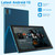 IWEGGO Android 15 Tablet, 10 Inch 18GB RAM+128GB ROM/ 2TB Expandable Tablet, 2.0GHz Quad-core Processor, 1280x800 HD Touchscreen, 5G WiFi6 BT 5.0, 2 in 1 Tablets with Keyboard Case Mouse Stylus, Navy