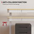 SANODESK Standing Desk with Drawer, Electric Height Adjustable Home Office Desk with Storage & USB Ports, 55 inch Maple Wood Tabletop/White Frame