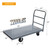 DMC-FPPS 24"x48" Heavy Duty Steel Platform Truck, 2200 lbs Load Capacity Flatbed Hand Truck, Flatbed Cart & Platform Cart with 6" Solid Rubber Casters for Warehouse & Material Handling