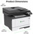 Lexmark MX431adw Laser Monochrome MFP Printer with Touchscreen, Copier Scanner Printer, Automatic Two-Sided Scanning, Wireless, Analog fax (29S0500)