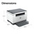 HP LaserJet MFP M234dw Wireless Printer, Print, scan, Copy, Fast speeds, Easy Setup, Mobile Printing, Best-for-Small Teams, Instant Ink Eligible