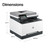 HP Color LaserJet Pro MFP 3301sdw Wireless All-in-One Color Laser Printer, Office Printer, Scanner, Copier, ADF, Duplex, Best-for-Office (499Q3F)