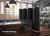 Sorbus 8-Panel Black Room Divider with Double Hinged Panels, 6 ft Tall Folding Privacy Screen
