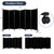 Room Divider Folding Privacy Screens W/Lockable Wheels, 132'' Partition Room Dividers Freestanding Room Divider Fabric Panel for Room Separation Wall Divider Bedroom