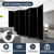 Room Divider Folding Privacy Screens W/Lockable Wheels, 132'' Partition Room Dividers Freestanding Room Divider Fabric Panel for Room Separation Wall Divider Bedroom