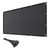 6' x 50' Black Privacy Screen Fence Heavy Duty Fencing Mesh Shade Net Cover for Outdoor Panel Garden Backyard Porch Patio Balcony LSYY