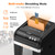 Bonsaii 200-Sheet Auto-Feed Paper Shredders for Office Use, Heavy Duty 8.1-Gal Large Shredder, 60 Minutes Continuous Run Time, P-4 Security Level (C283-A Old Version)