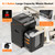 Bonsaii 200-Sheet Auto Feed Paper Shredder, 60-Min Nonstop Heavy Duty Shredders for Office, 8.1-Gal Bin, P4 High Security Micro Cut Large Commercial Paper Shredder for Business (C283-A New Version)